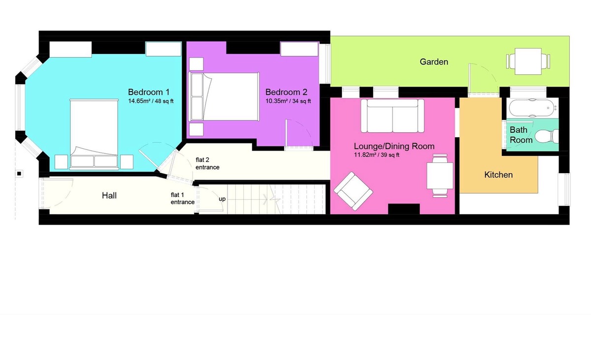 Worthing Cottage | 2 bedroom accommodation in Worthing