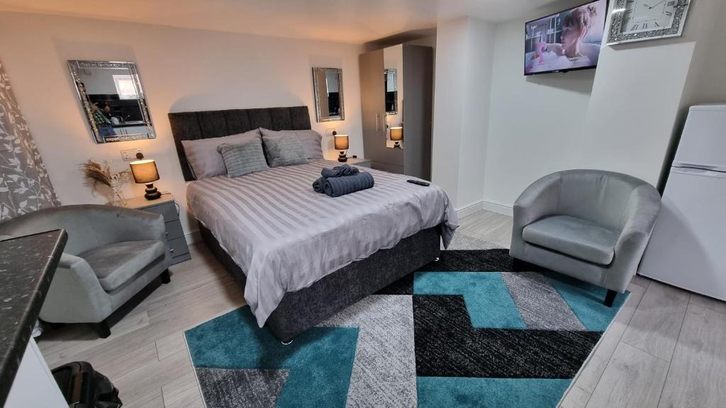 Harehills Apartment | Comfy Studio apartment with Wi-Fi and Smart TV