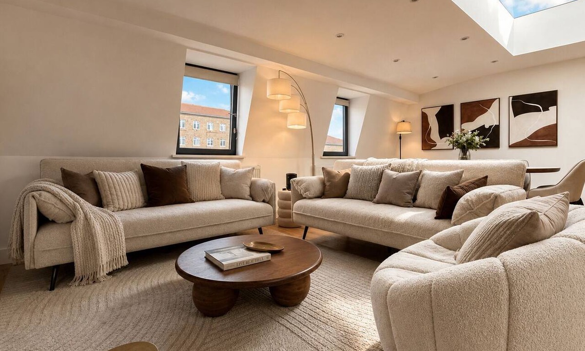 Nine Elms Apartment | Large 2 Bed, 2 Bath Nine Elms Luxury Corporate Serviced Apartment | AC | WiFi