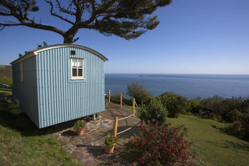 Gorran Haven House | Shepherd's Hut Gorran Haven Panoramic Ocean Views