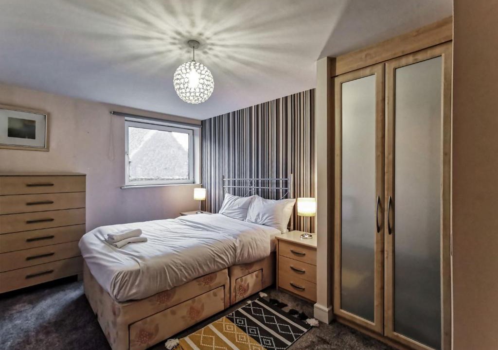 Whitefield Apartment | Smart North Manchester Apt for 4 with Free Parking