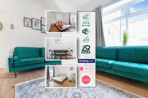 Stanley House | Spacious 4BR House - Sleeps 7 - Free Parking