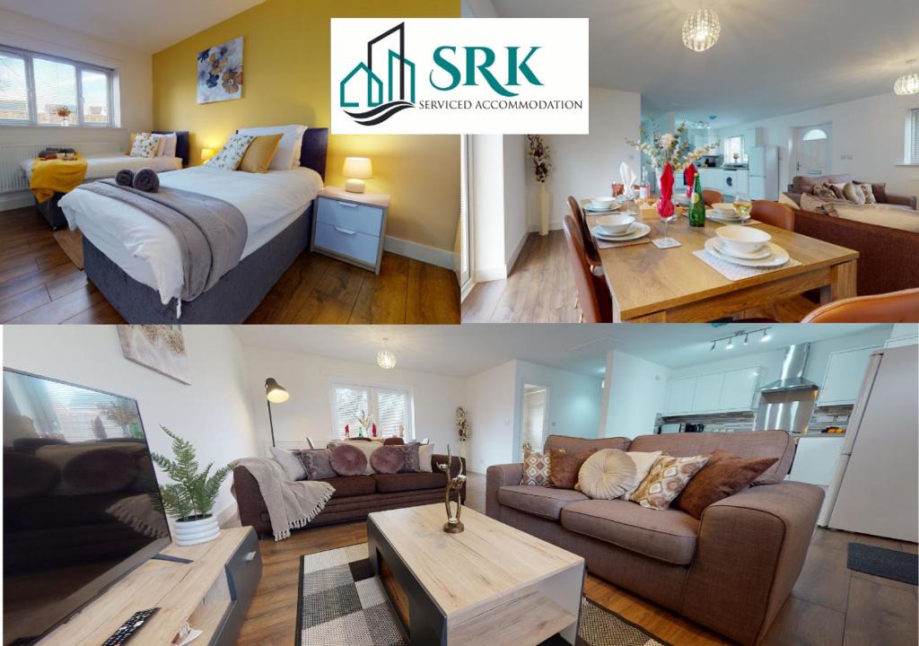 Peterborough Apartment | Step Free 2 Bedroom Apartment, Business, Leisure, Contractors, SRK Serviced Accommodation