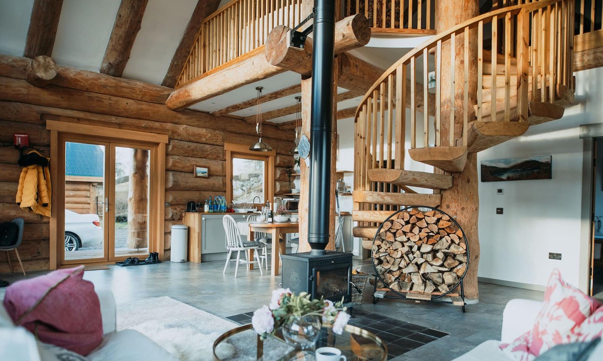 Banavie Cabin | Wild Nurture Luxury Eco Log Cabin