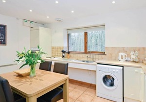 Contemporary cottage style two storey lodge.
