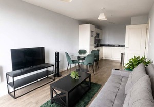 Spacious 2 Bed Apartment in Central Birmingham in Birmingham