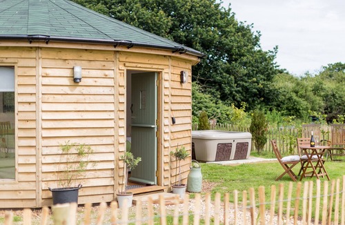 Ryde RV Rental | A circular hut perfect for a romantic escape to the countryside.