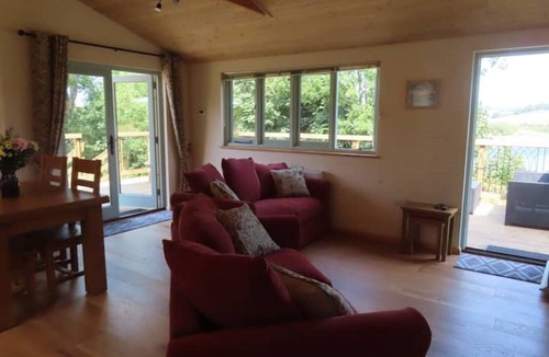 Dulverton Cabin | A secluded log cabin lodge with stunning views.