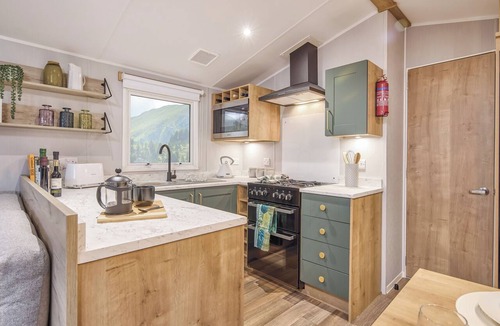 Swarland Ski Chalet | Autograph Junior Lodge 3 Bed Caravan with Hot Tub