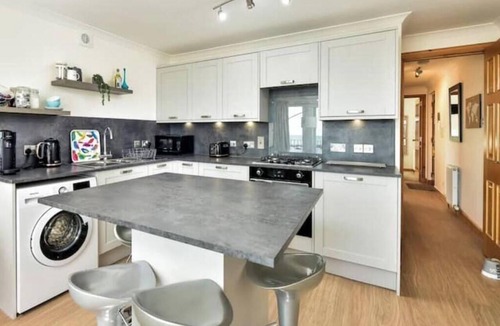 Stonehaven Apartment | Beachfront Haven | Sea View Apartment with Balcony & Parking in Stonehaven