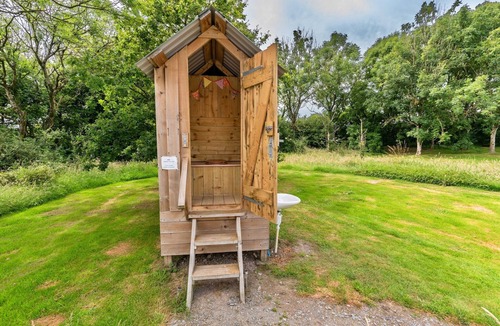 Ilfracombe Ski Chalet | Bell Tent in Devon with Countryside Views