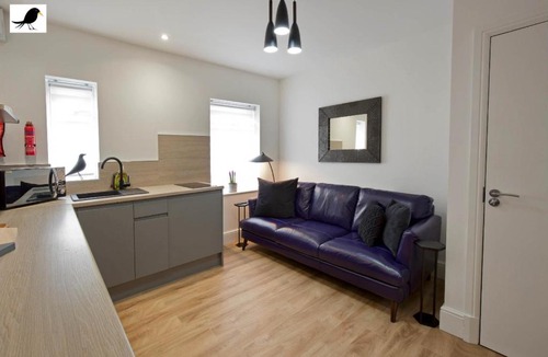 Blackpool Town Center Apartment | Blackbird Accommodation and Luxury Apartments room 14