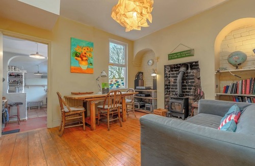 Hanham House | Colourful Victorian Cottage, wood burner, garden