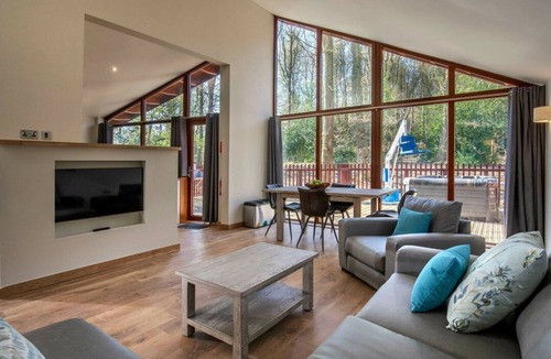 North York Moors National Park Cabin | Cropton Silver Birch Accessible Cabin, Pickering