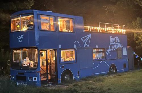 Sheffield Green Other | Delightful Converted Double Decker Bus with Hot Tub sleeps 4