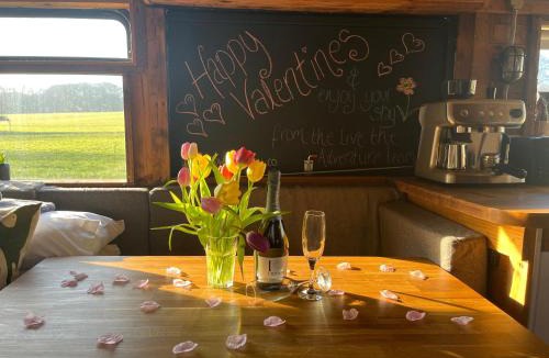 Sheffield Green Other | Delightful Converted Double Decker Bus with Hot Tub sleeps 4