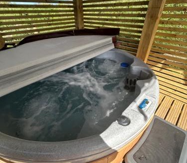 Saint Asaph Other | Dolafon luxury glamping pod 3 with hot tub and bathroom