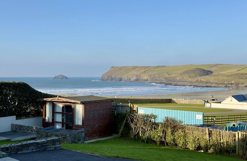 Trebetherick House | Dozmary - a sea view chalet in Polzeath, sleeping 6