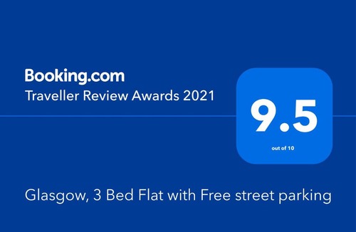 Cardonald Apartment | Glasgow, 3 Bed Flat with Free street parking