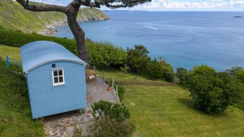Gorran Haven House | House Shepherds Hut Panoramic Sea Views Parking