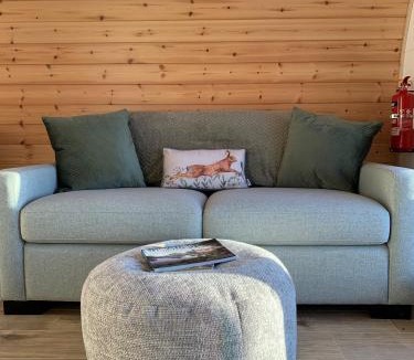 Low Catton Ski Chalet | Hundle Dale- Bugthorpe Grange Glamping
