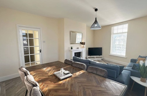 Knott End-on-Sea Apartment | Light House View Summ