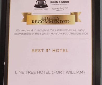 Fort William Hotel | Lime Tree Hotel