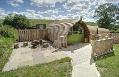 Langley-on-Tyne Ski Chalet | Mobility-friendly Cabin in Hexham