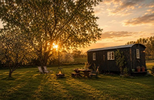 Willesborough Apartment | Mountbatten Shepherds hut & Buckhurst Shepherds hut