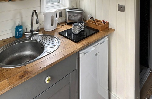 Llanfair Caereinion Cottage | River View 2 is a two berth glamping unit.