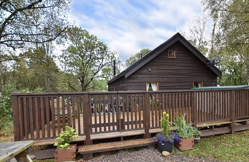 Taynuilt Cabin | Rowan Cabin - Authentic log cabin, close to loch shore, with hot tub.