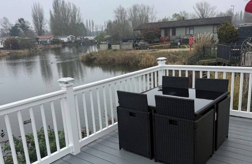 Great Houghton Cabin | Static Caravan 3 Bed, Sleeps 6, Waterside, No Pets