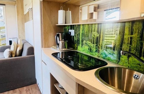 Rhayader Cottage | The Fox Den - a camping pod that sleeps 4 guests in 1 bedroom