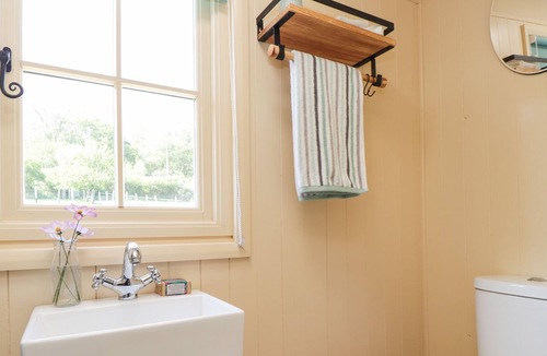 Denton Cottage | THE SHEPHERDS HUT AT MARLEY, pet friendly in Barham, Kent