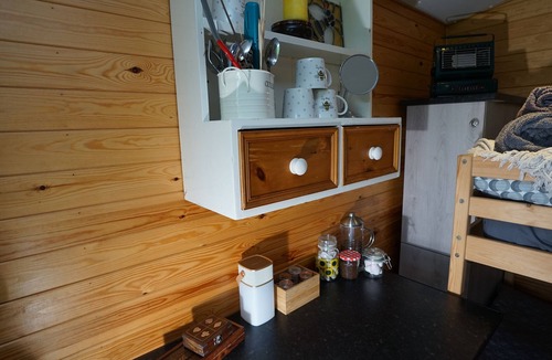 Hawick Cabin | Unique, Off- Grid Beehive Pod at Westcote Glamping