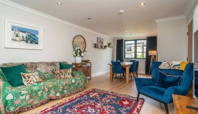 A beautiful mews house in a city centre