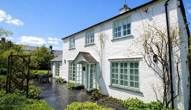 Brookside, Hawkshead with garden and parking in popular village