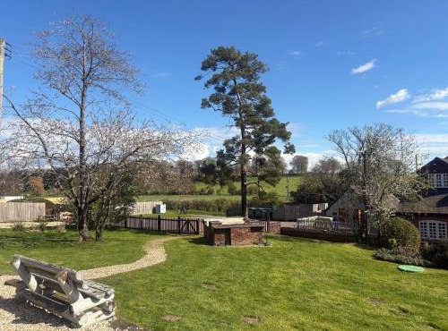 Camping at True Lovers Knot, Tarrant Keyneston