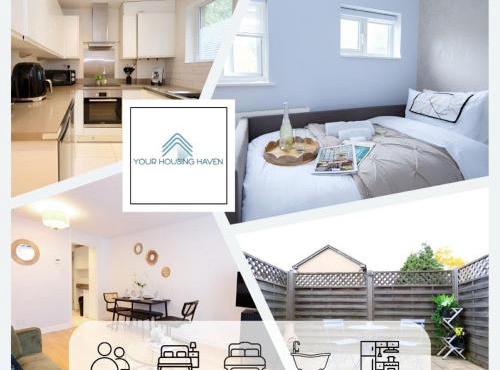 Contemporary Hemel Hempstead Stay 2BR Sleeps 5