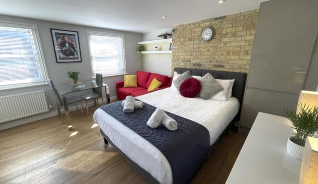 Convenient Studio Central Cambridge - Kingsize bed