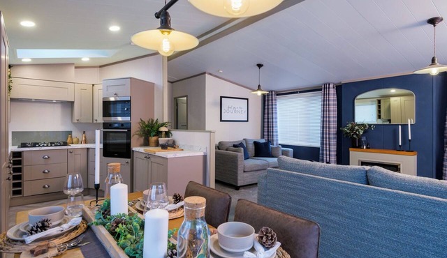 Deluxe modern and contemporary luxury lodge perfect for a relaxing escape. in Workington