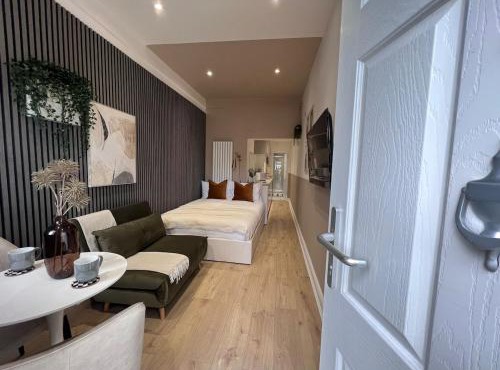 Luxury Solihull Studio Apartment - 5 mins to NEC, Airport, JLR, Resorts World in Solihull