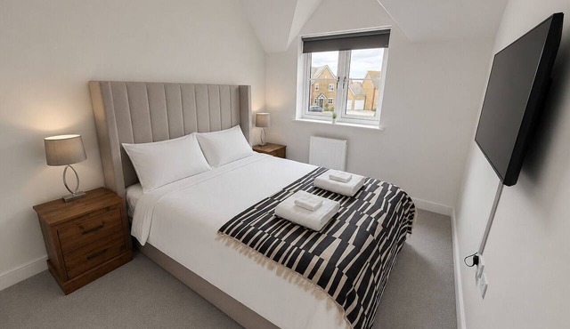 Modern Flat In Fontwell With 2 Parking Spots