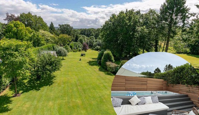 Rozel Ashdown Rental, huge garden, swim spa and hot tub and separate annex