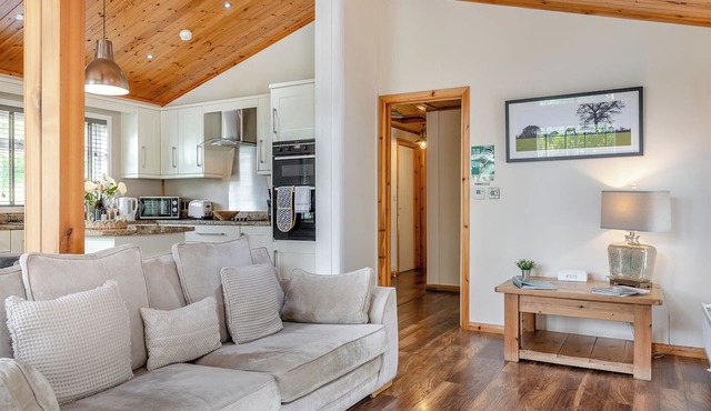 Spacious and luxurious lodge. in Glossop