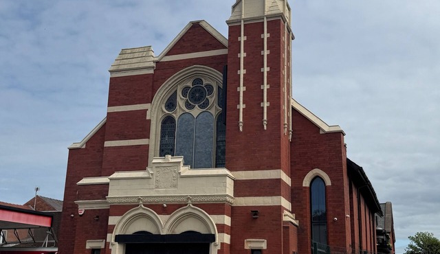 Stay in a converted church, 5 king-size ensuite bedrooms, openplan living space.