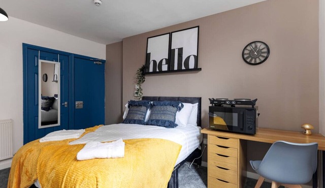 Studio 5 City Centre Fast WiFi Smart TV in Middlesbrough