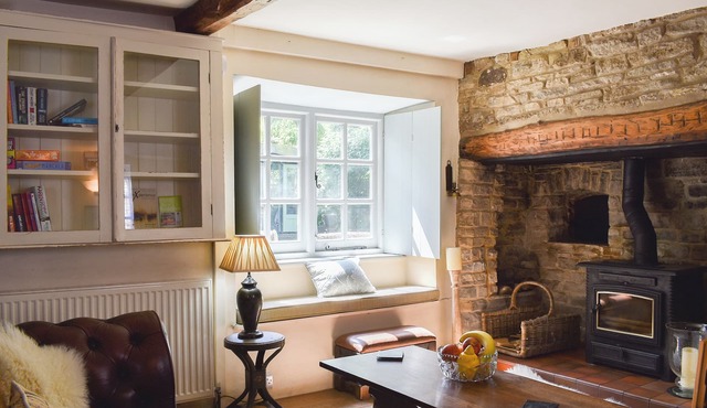 This charming cottage has a secluded garden which is perfect for relaxing in.