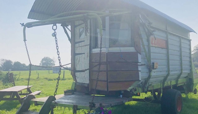Wagon Hut for glamping